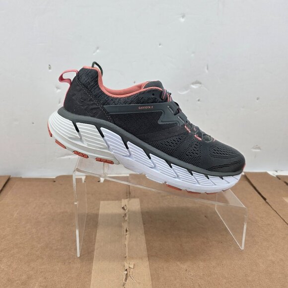 Hoka One One Gaviota 2 Womens  Dark Shadow Lantana  1099630-DSLN Sz 9 - Picture 1 of 13